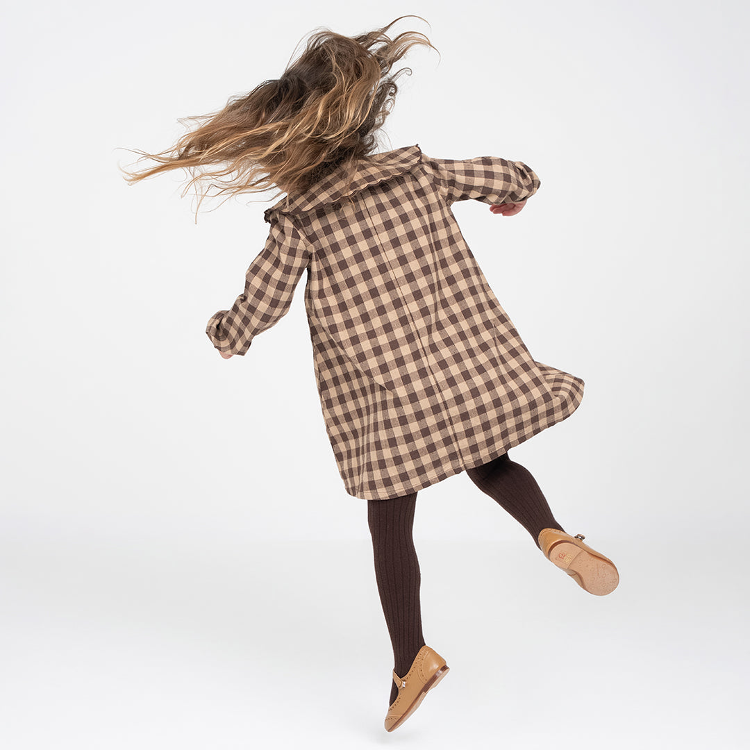 WINTER GINGHAM DRESS