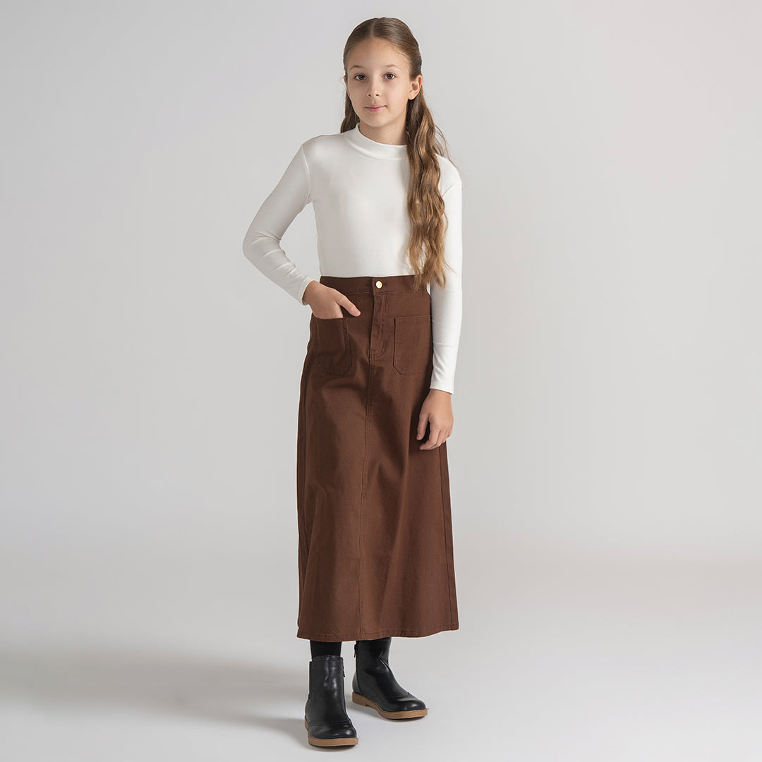 CARGO POCKET MAXI SKIRT