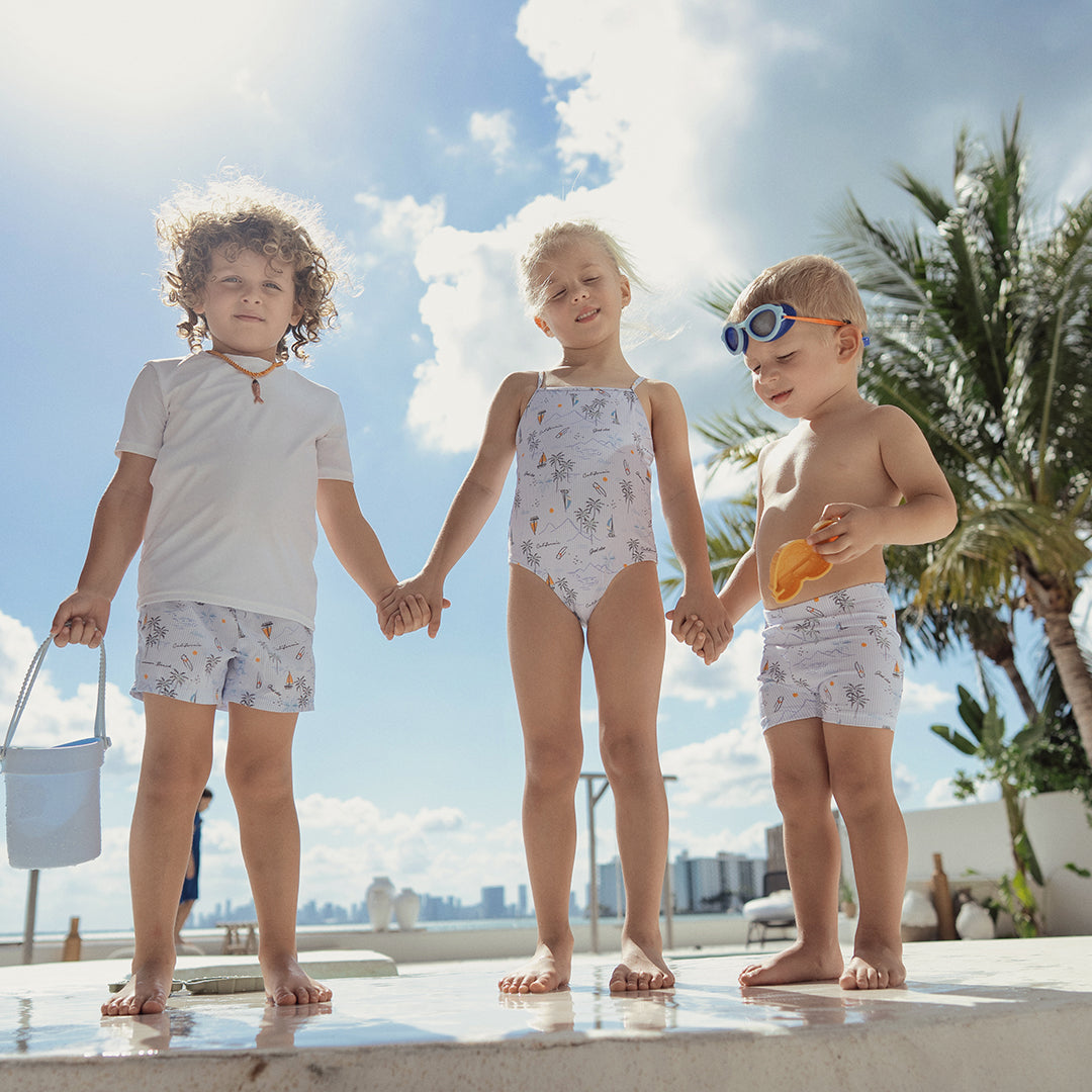 COASTAL STRIPED BATHING SUIT