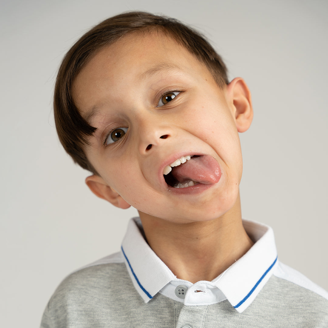 LONG SLEEVES COLLAR TRIM POLO