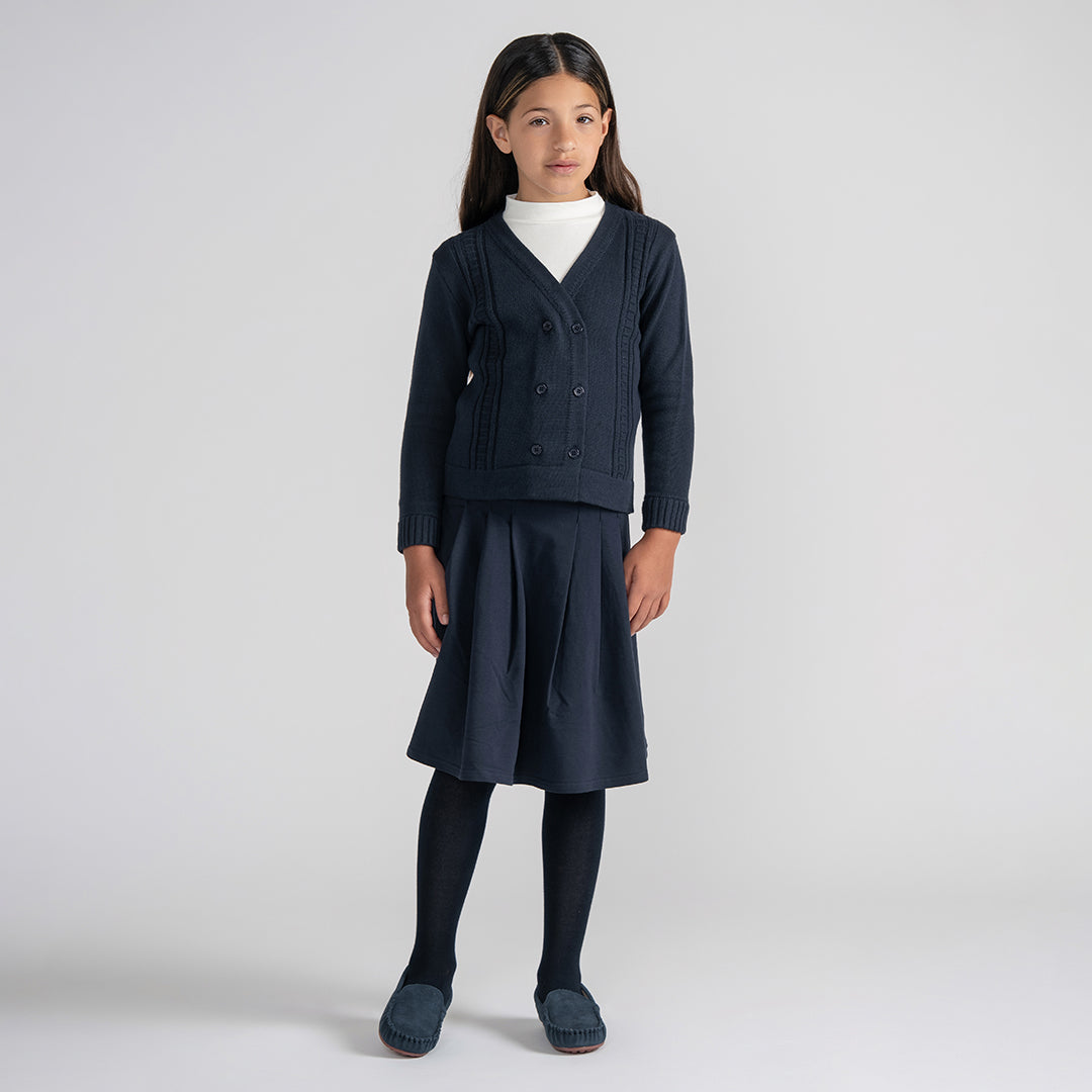 DOUBLE BREASTED CARDIGAN