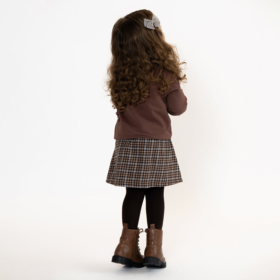 PLAID SKIRT