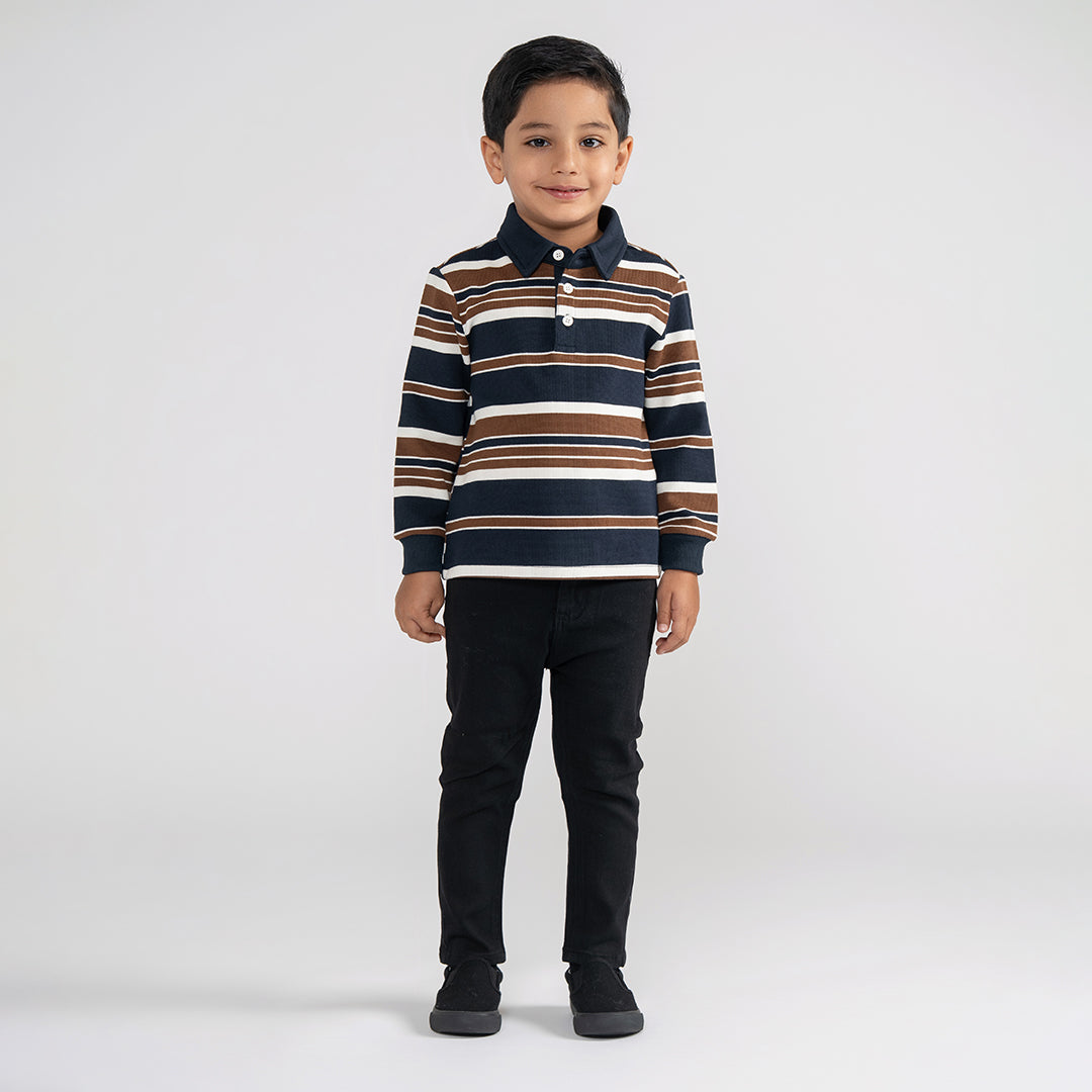 MULTI STRIPE POLO