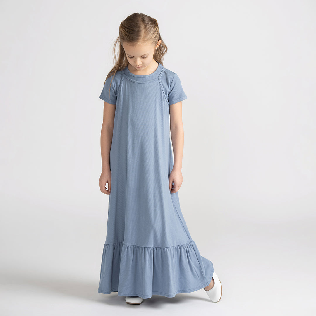 SHORT SLEEVES RIBBED TSHIRT