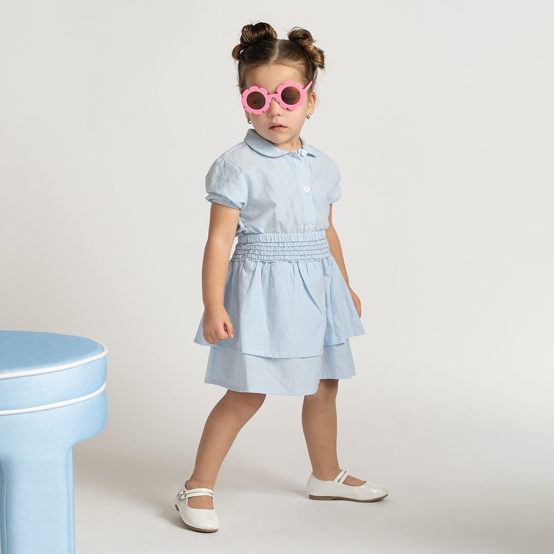 SHORT SLEEVES SEERSUCKER SHIRT