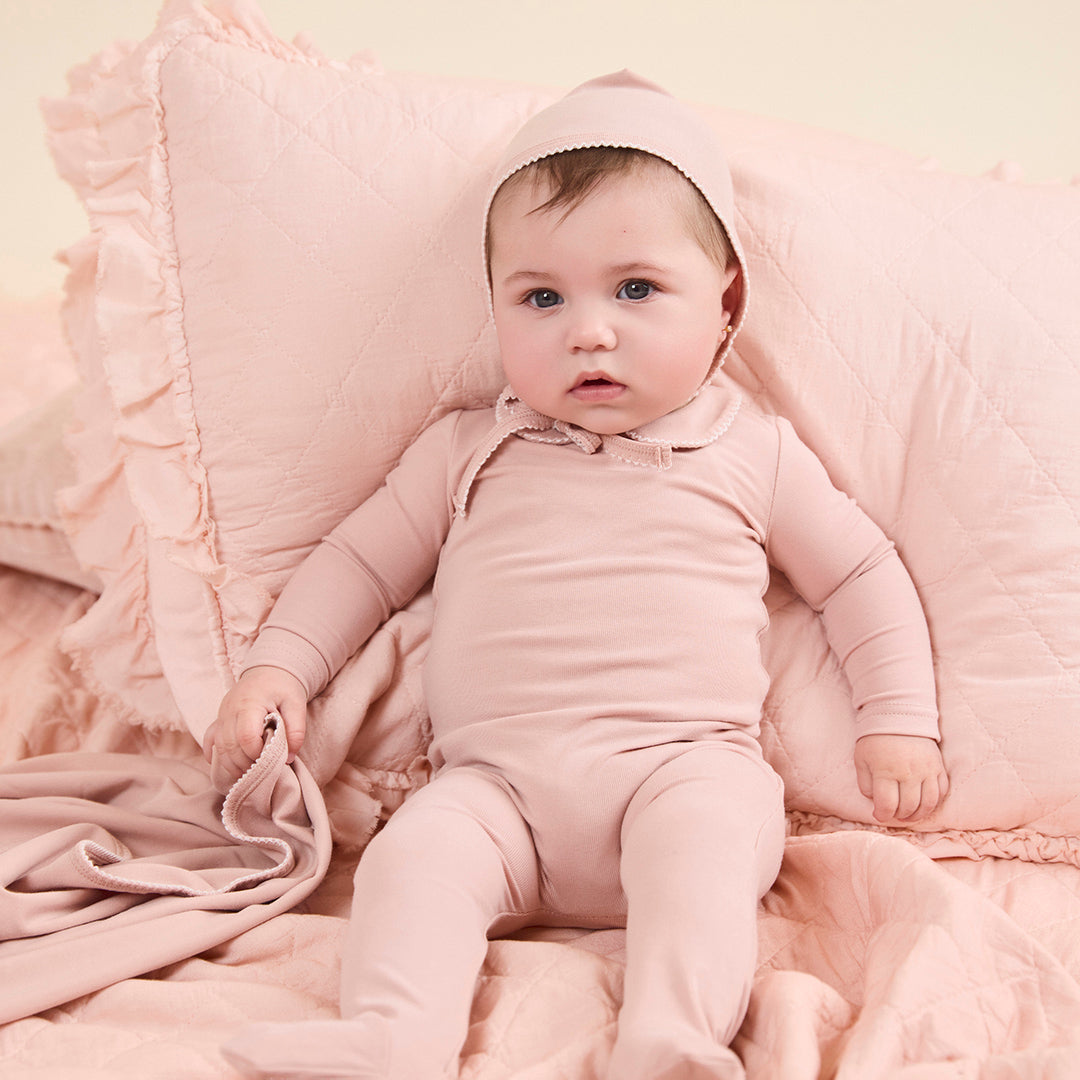 SCALLOPED TRIM BLANKET