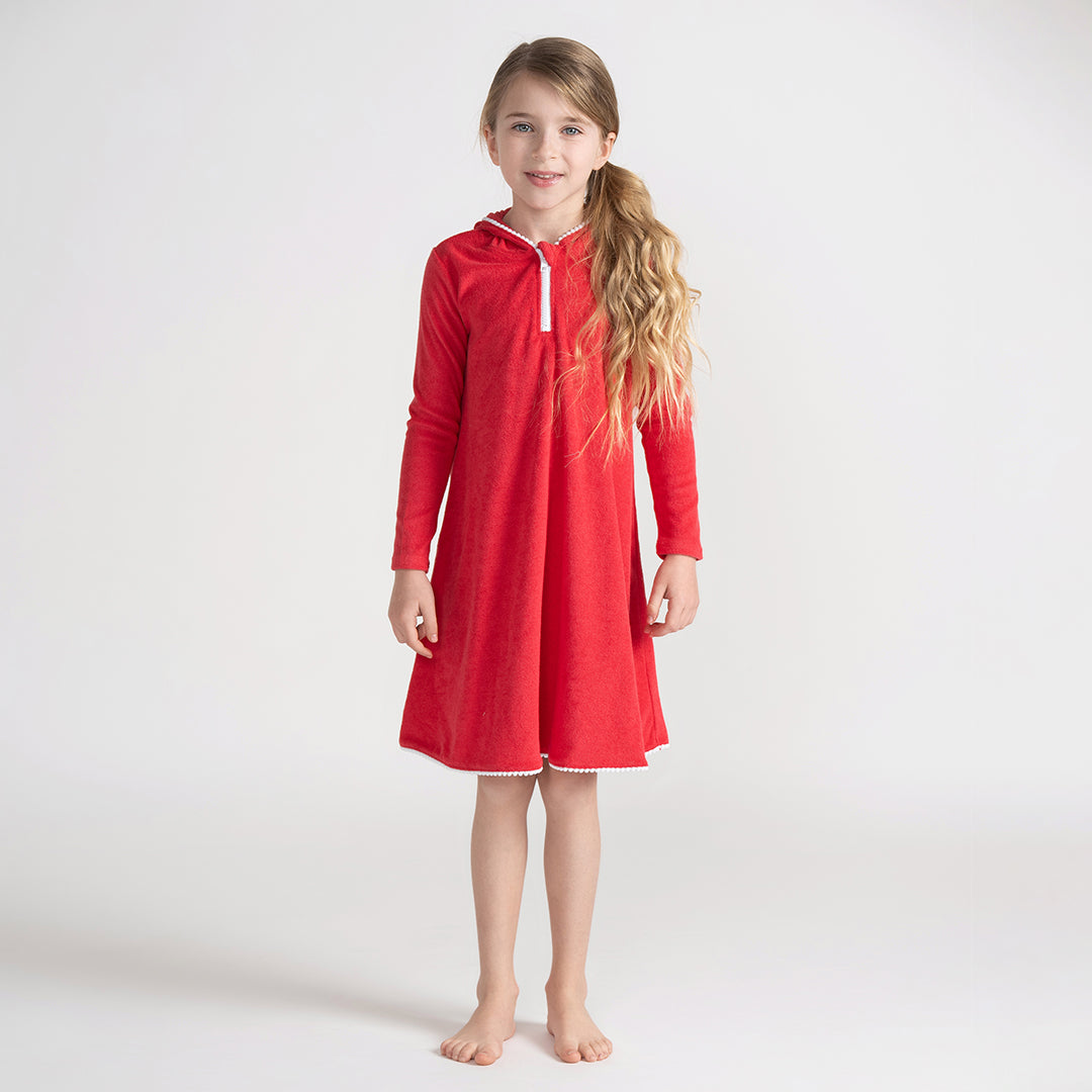 LONG SLEEVES TERRY DRESS