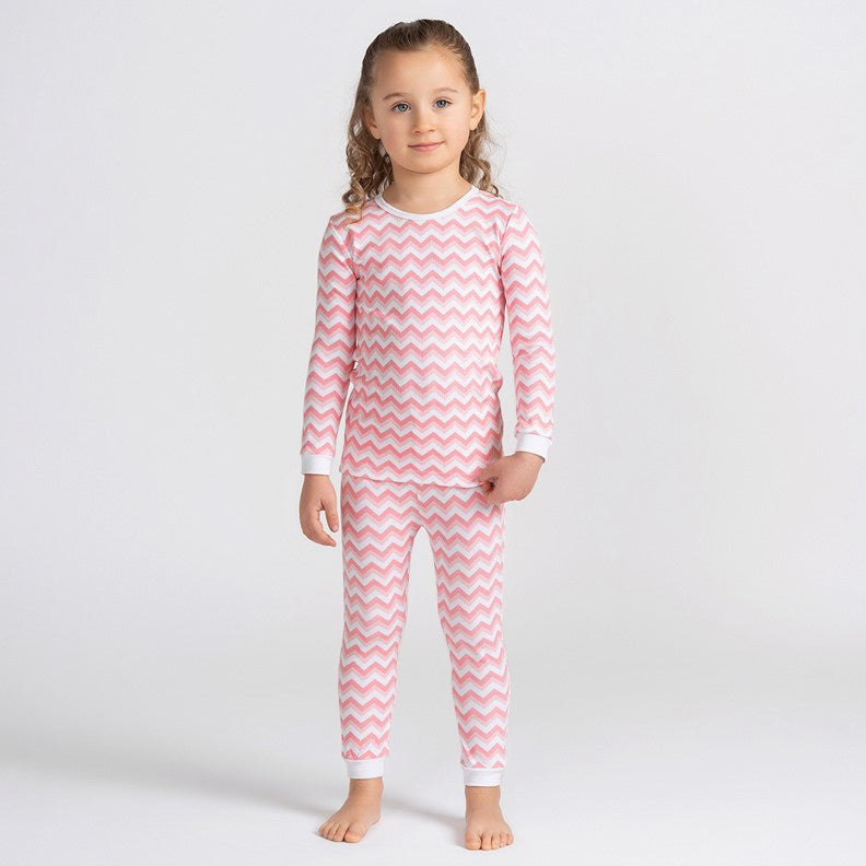 CHEVRON PRINT PAJAMAS