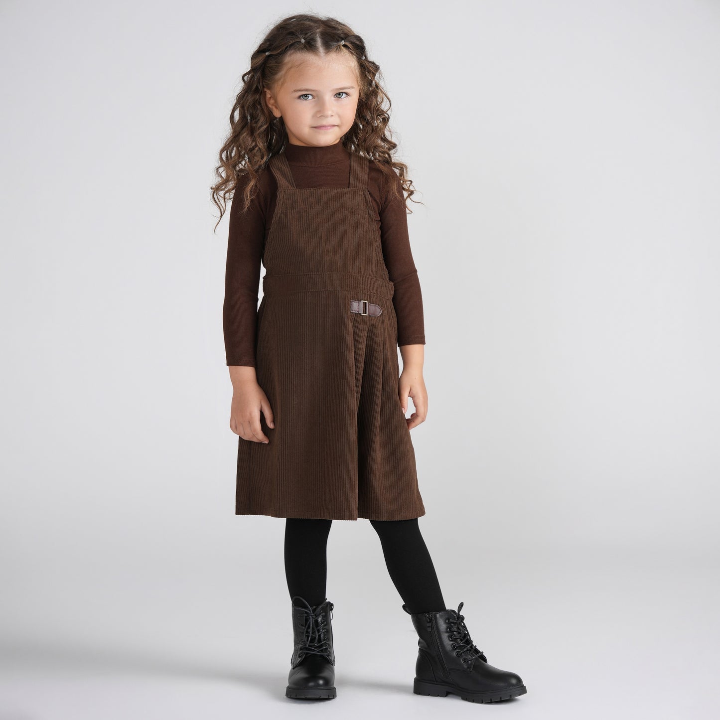 PLEATED CORDUROY JUMPER