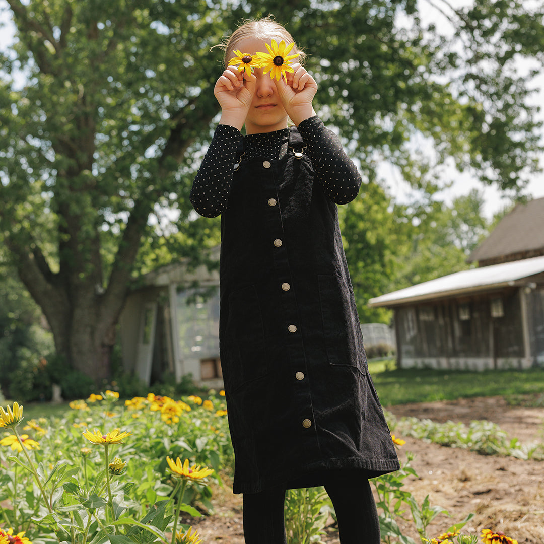 POLKA DOT MOCKNECK