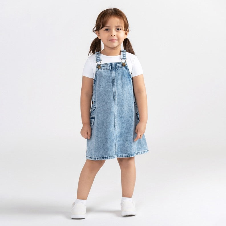 DENIM WASH POCKET JUMPER