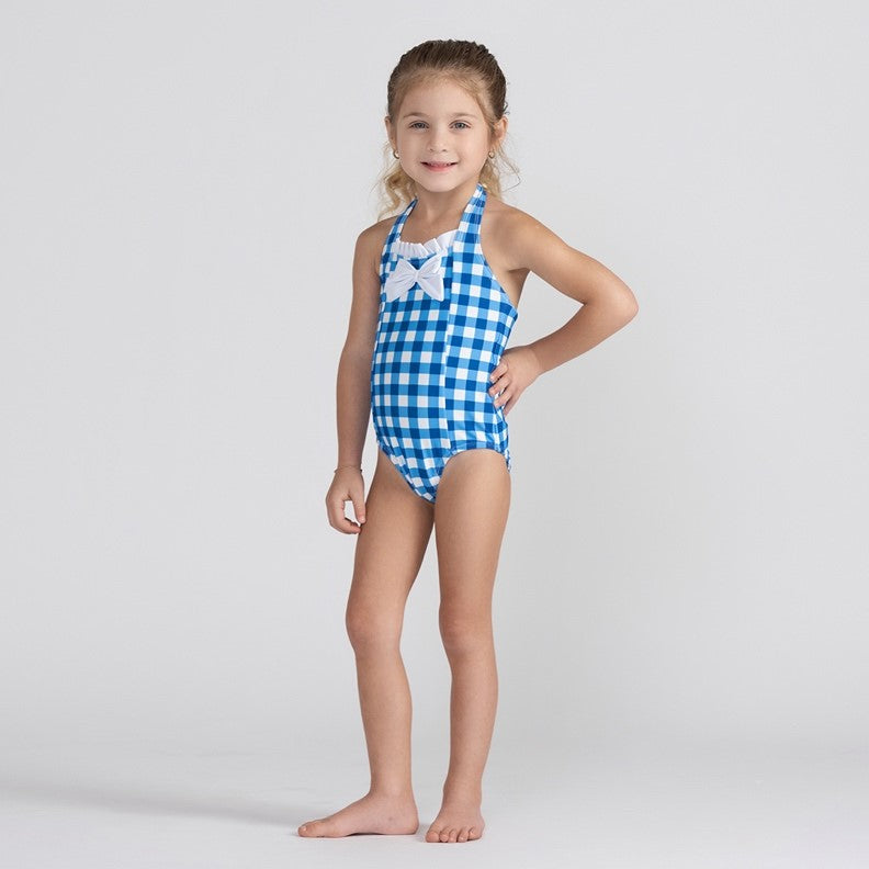GINGHAM BATHING SUIT