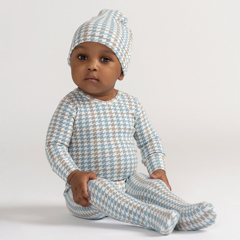 HOUNDSTOOTH FOOTIE