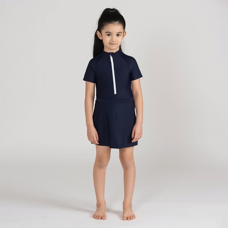 MINI SOLID SWIM SKIRT