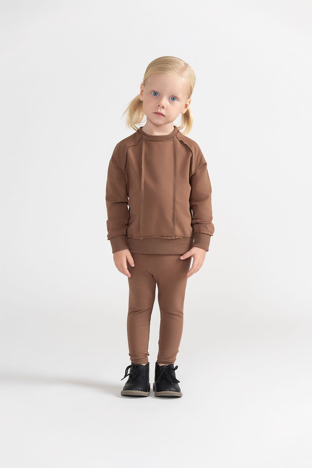 PANELED SEAM BABY SET