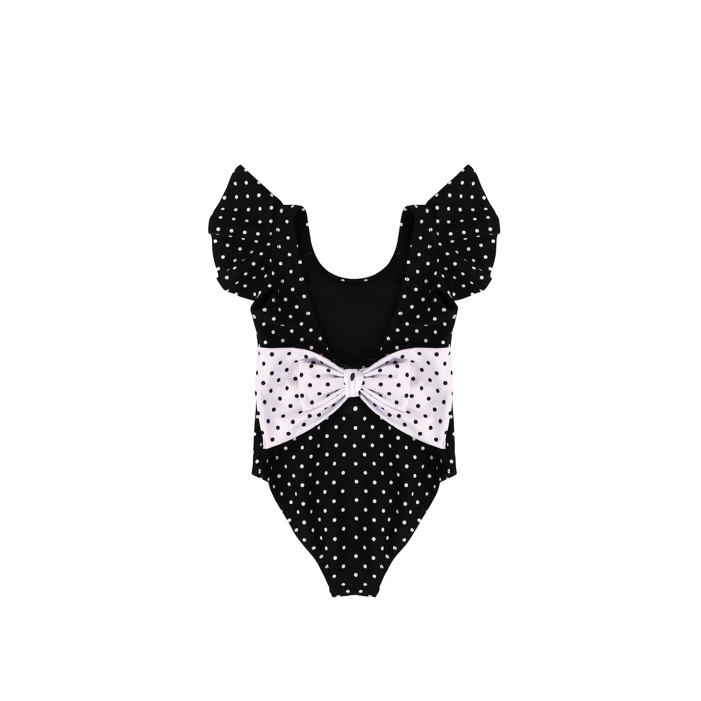 POLKA DOT BOW BATHING SUIT