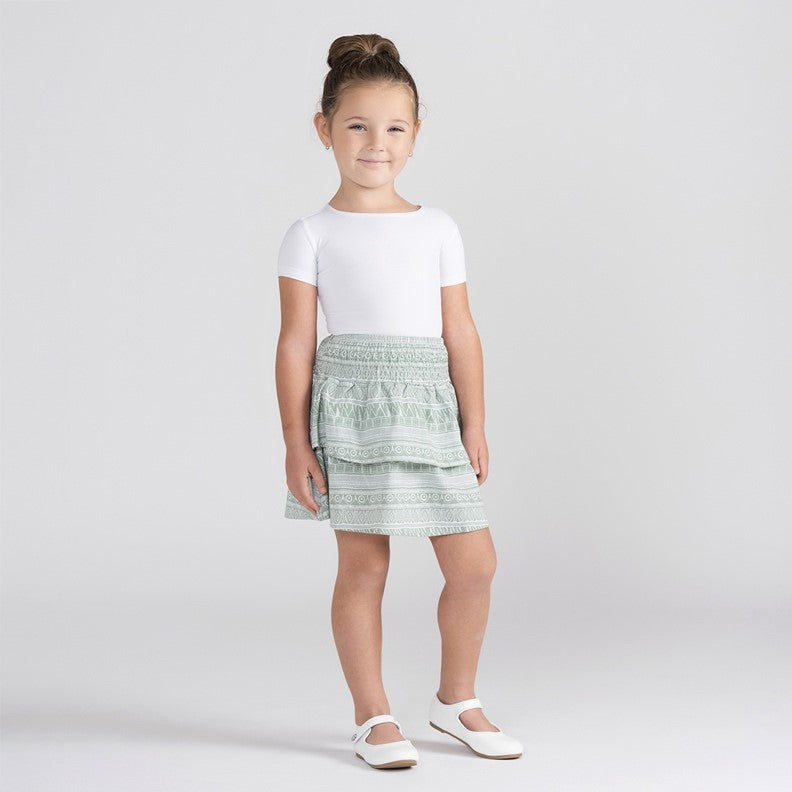 PATTERN PRINTED SKIRT