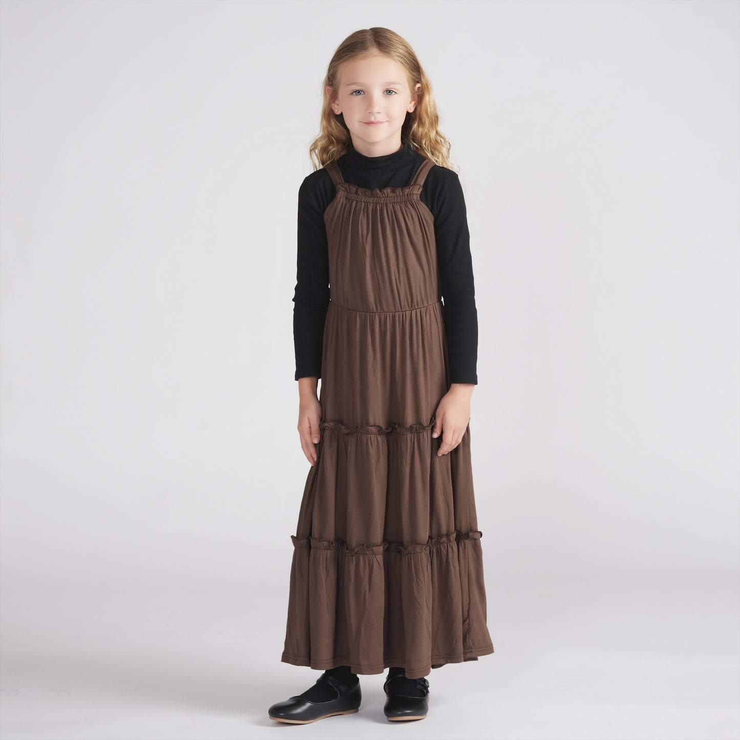 TIERED MAXI JUMPER
