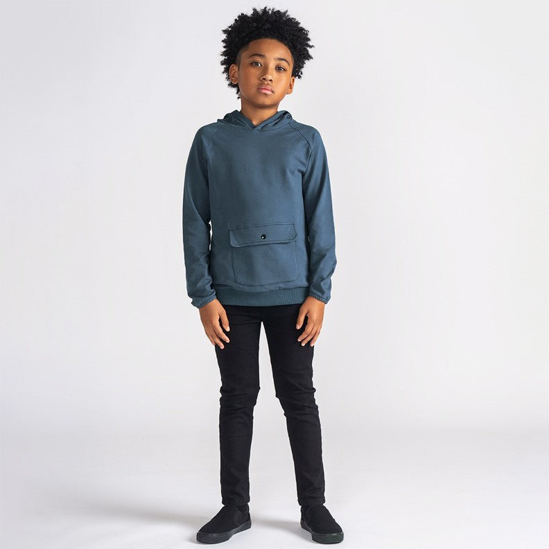 SNAP POCKET SWEATSHIRT