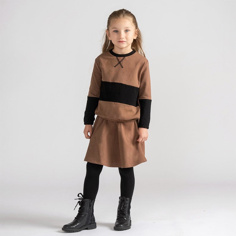 WIDE STRIPE SWEATSHIRT