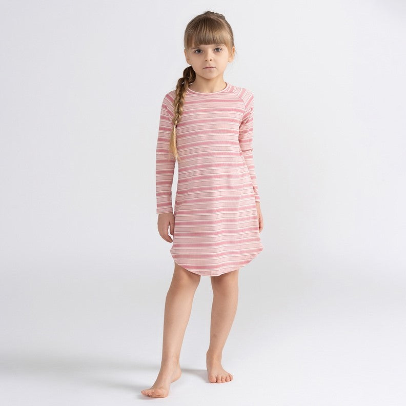 STRIPED NIGHTGOWN
