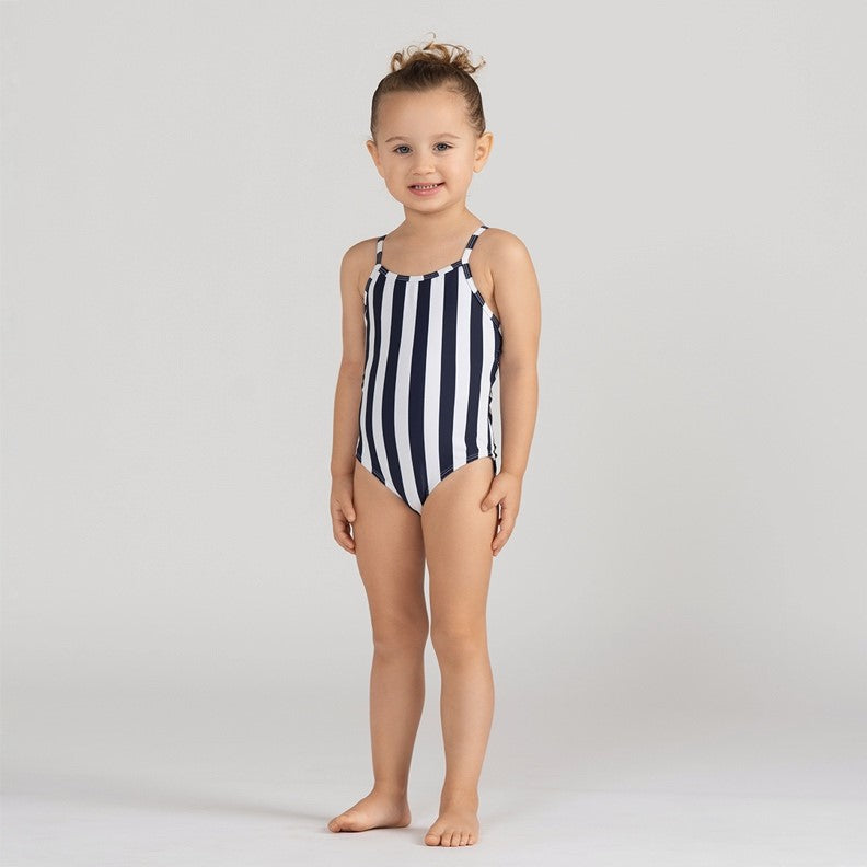 STRIPED BATHING SUIT