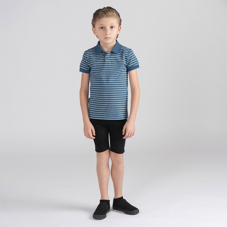 STRIPED POLO