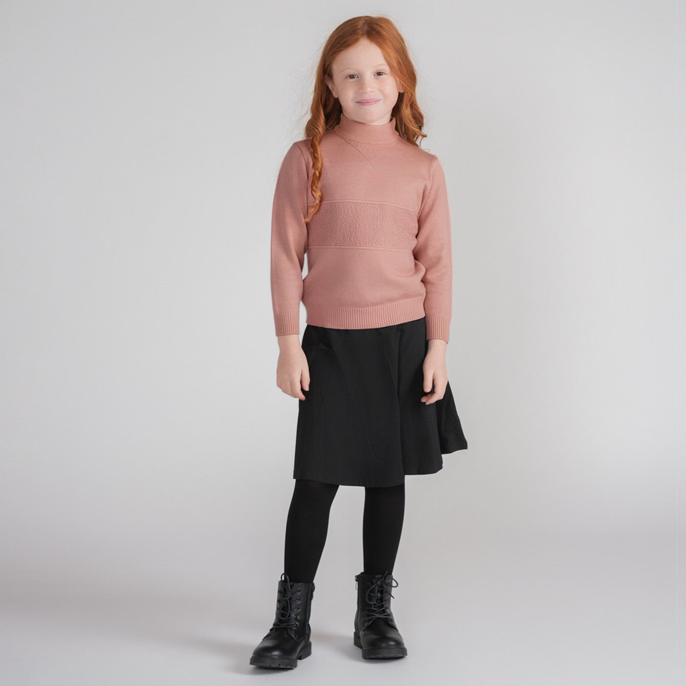 KNIT TEXTURED SWEATER