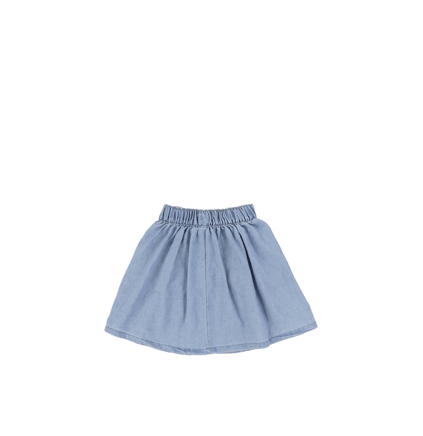 TENCEL PLEATED SKIRT
