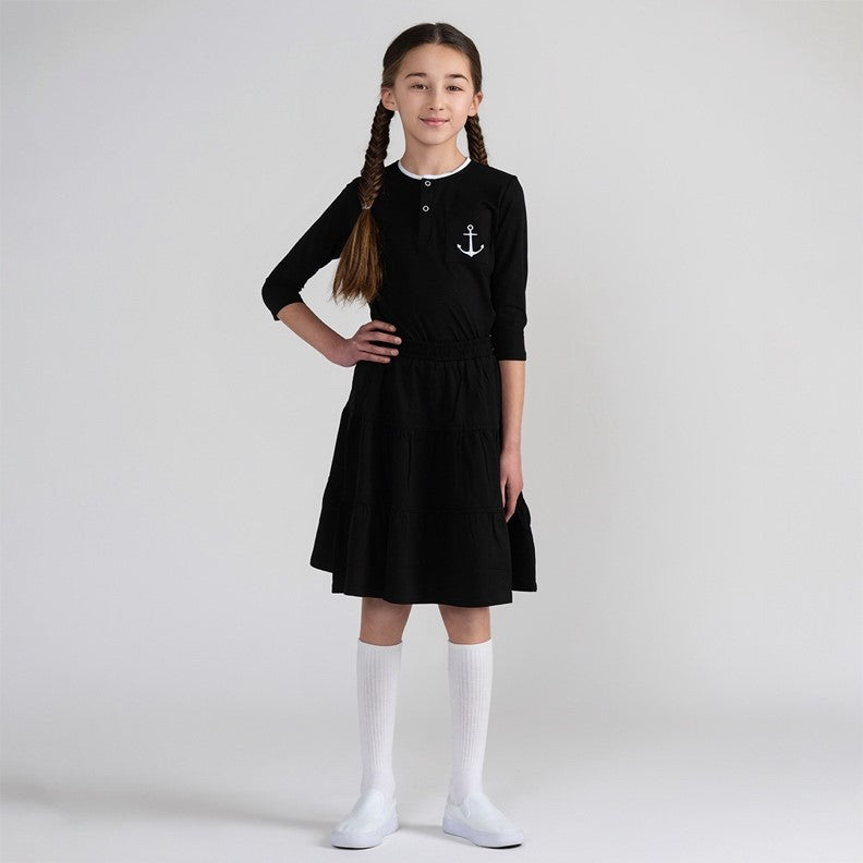 3/4 SLEEVES ANCHOR TSHIRT