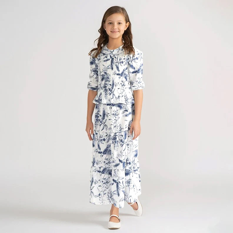 3/4 SLEEVES TOILE BLOUSE