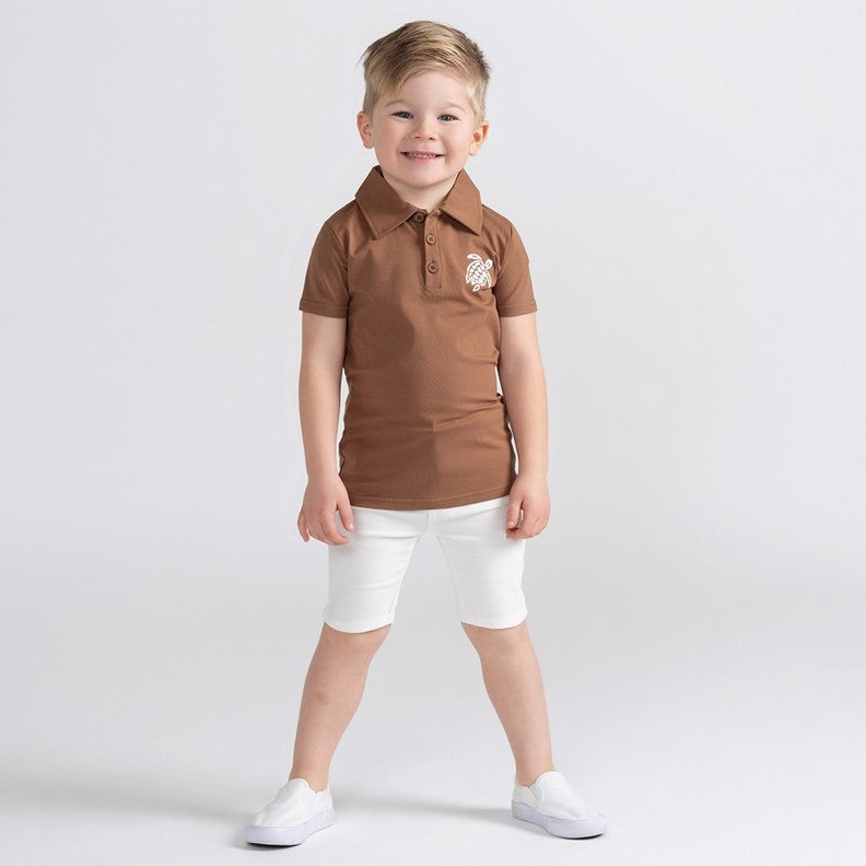 TURTLE PRINT POLO