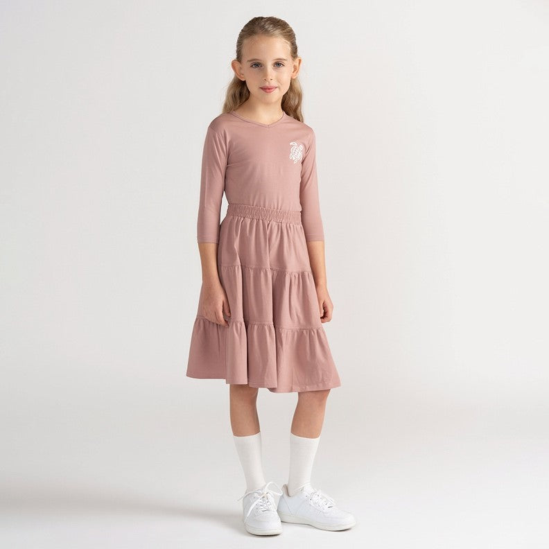 3/4 SLEEVES TURTLE PRINT TSHIRT