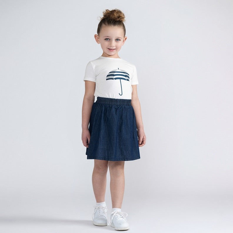 SHORT SLEEVES UMBRELLA PRINT TEE