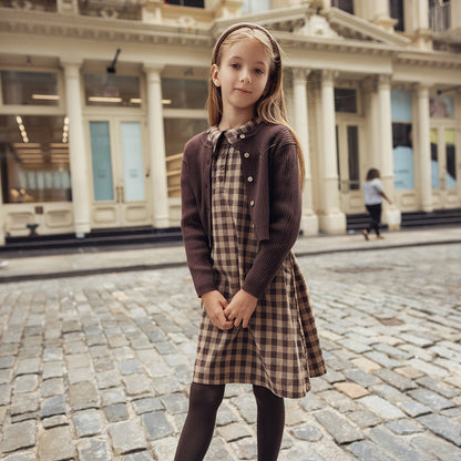 WINTER GINGHAM DRESS