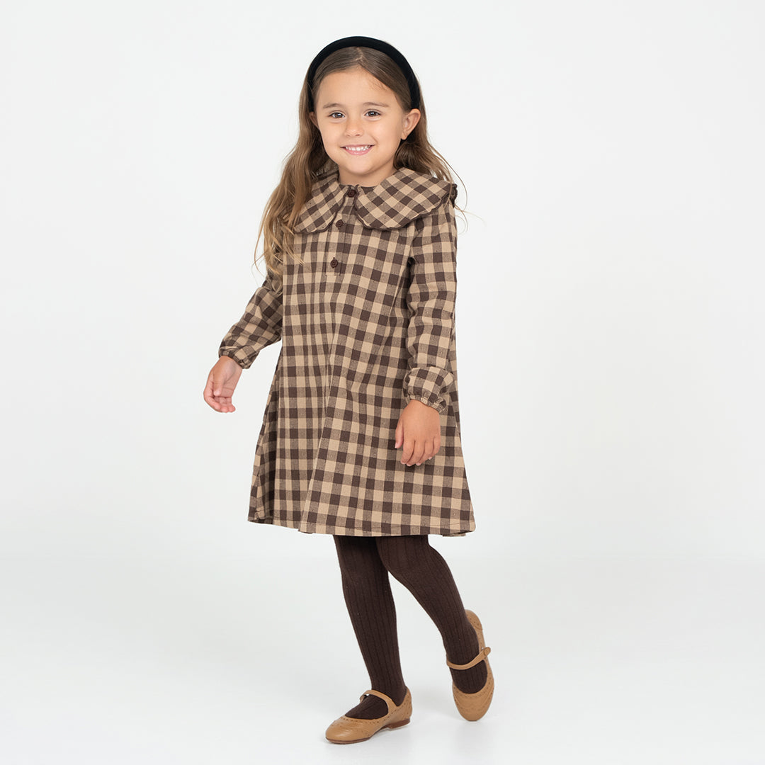 WINTER GINGHAM DRESS