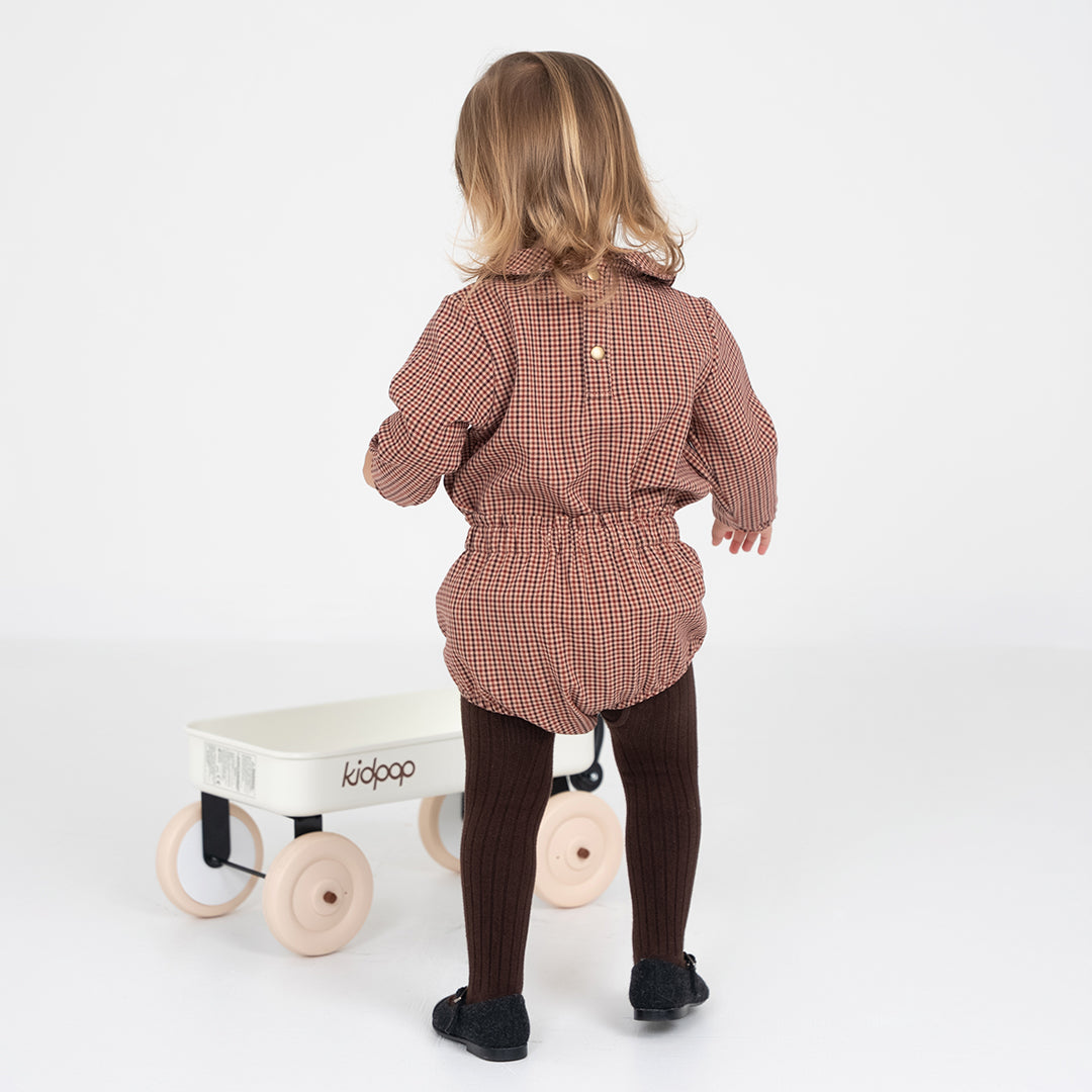 PLAID BABY SET