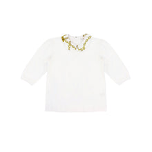 Load image into Gallery viewer, 3/4 SLEEVES CHAIN COLLAR TOP