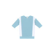 Load image into Gallery viewer, 3/4 SLEEVES COLORBLOCK PANEL TSHIRT