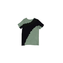 Load image into Gallery viewer, SHORT SLEEVES COLORBLOCK RIBBED TEE
