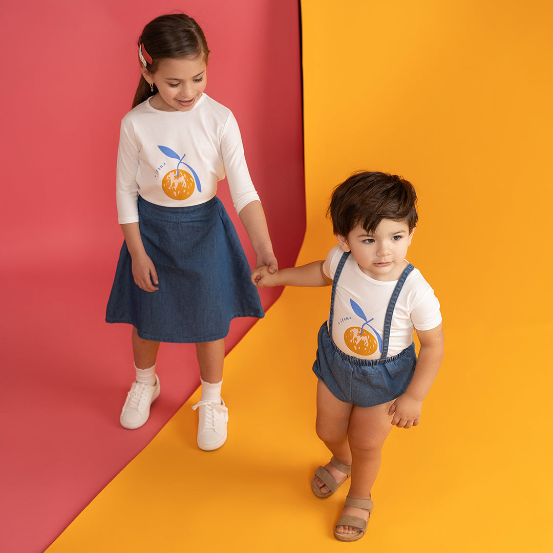 SHORT SLEEVES CITRUS TSHIRT