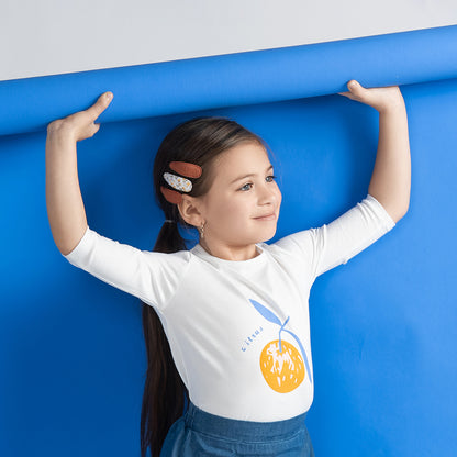 3/4 SLEEVES CITRUS TSHIRT