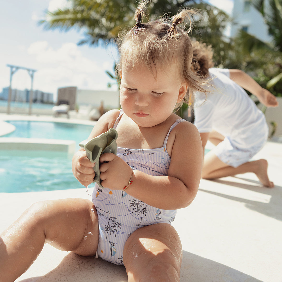 COASTAL STRIPED BATHING SUIT