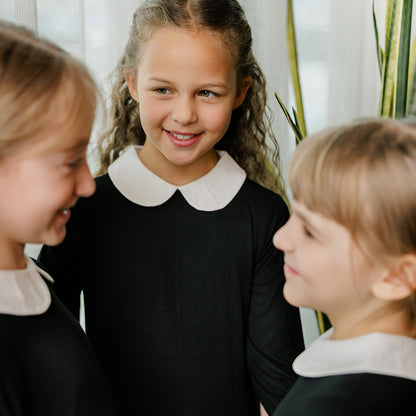 3/4 SLEEVES COLLAR MAXI