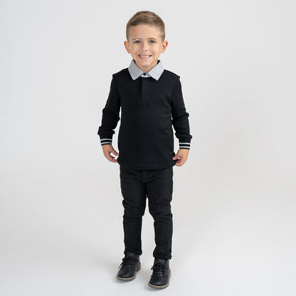 CORDUROY COLLAR POLO