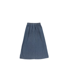 Load image into Gallery viewer, MAXI DENIM BUTTON SKIRT