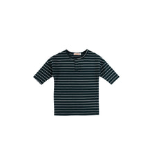Load image into Gallery viewer, 3/4 SLEEVES DOTTED STRIPED TSHIRT