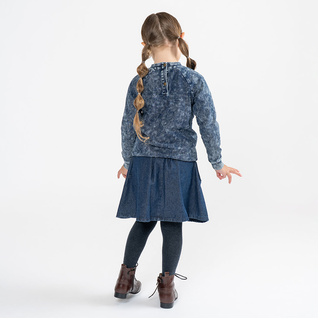 DENIM WASH TOP