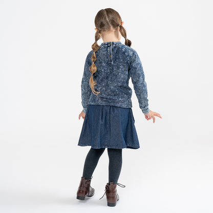 DENIM WASH TOP