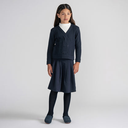 DOUBLE BREASTED CARDIGAN